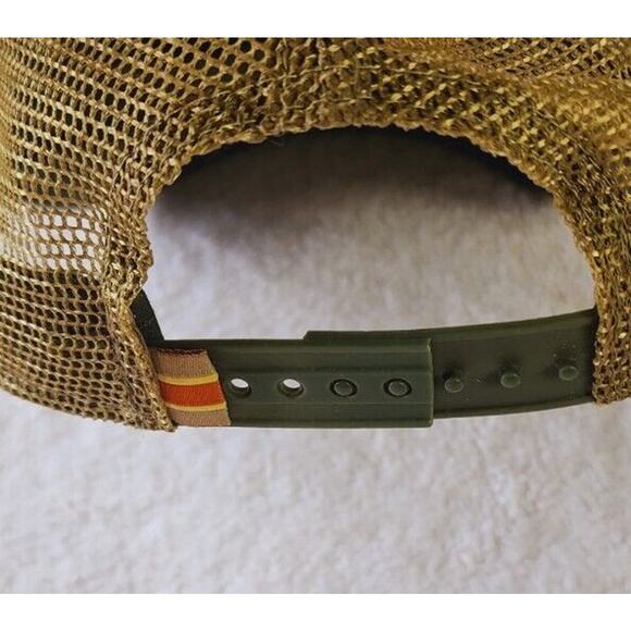 Armadillo Texas State Snapback Baseball Hat Cap Green Brown Western Cowboy Truck - Picture 2 of 7